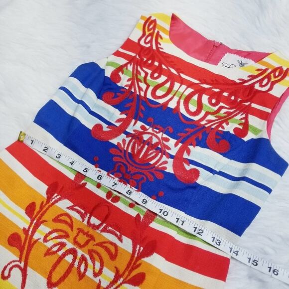 Tabitha Totem Embroidered Rainbow Pride Dress - Picture 5 of 8